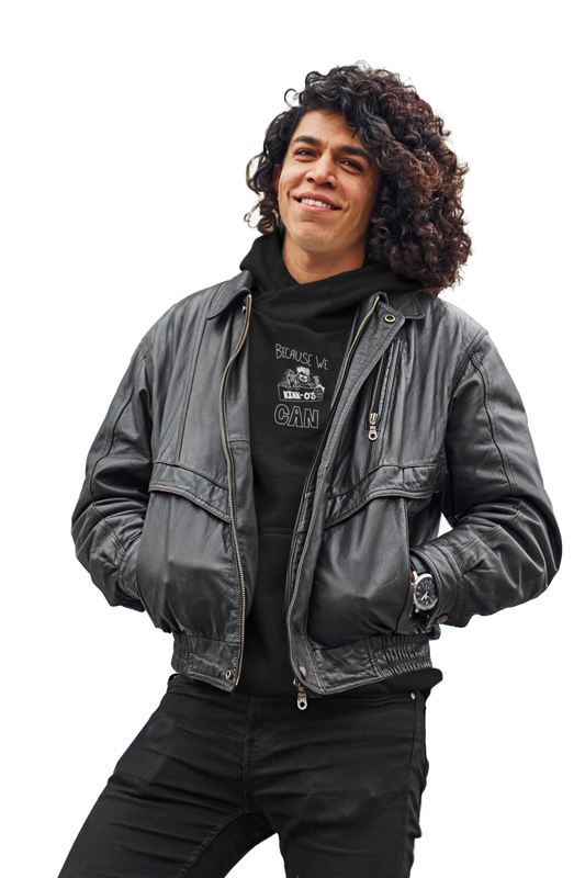 "Because We Can" Men's Hoodie