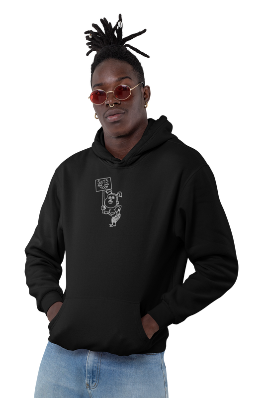 "Sluts Need Love Too" Men's Hoodie
