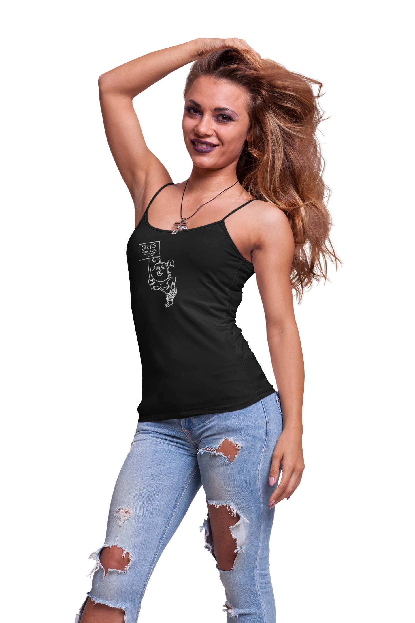 "Sluts Need Love Too" Women's Tank Top